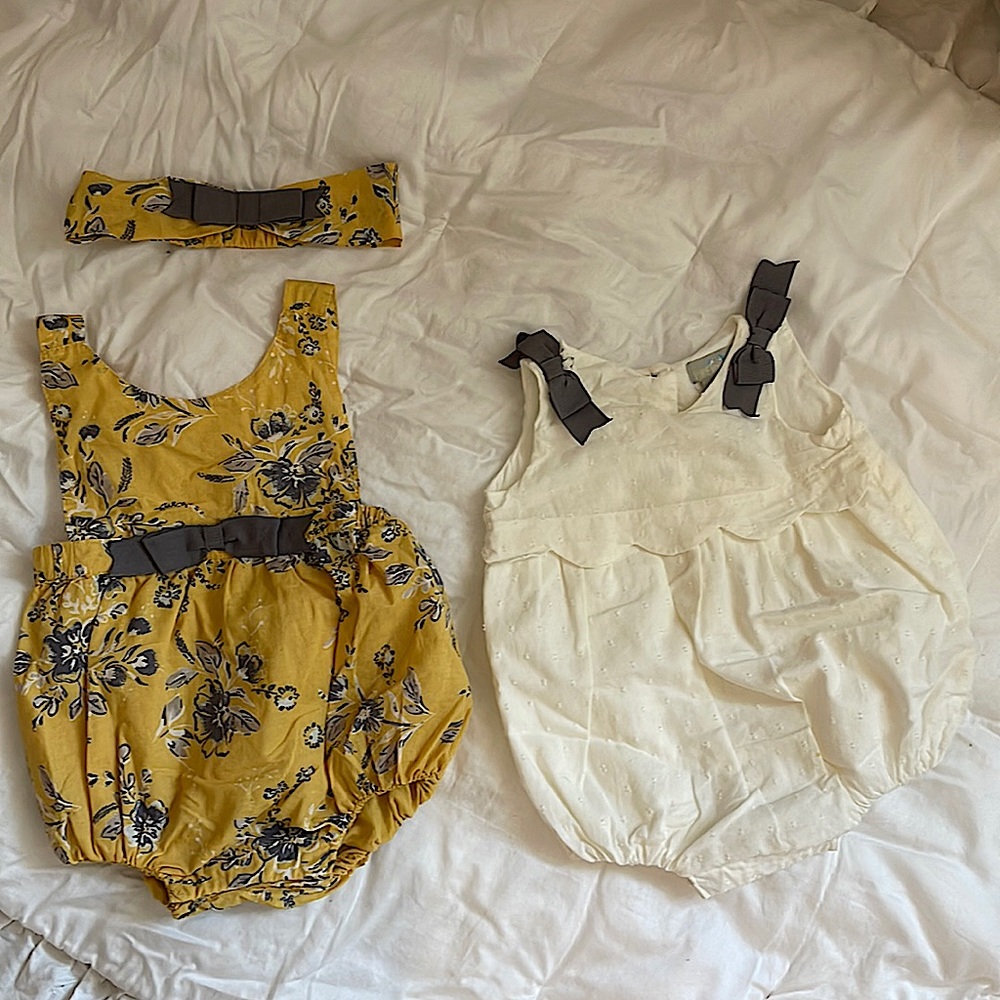 Two one piece sets